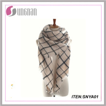 Bufanda de tartán de la bufanda del cachemira de la nueva bufanda de Pashmina del estilo caliente del nuevo estilo